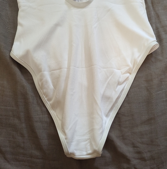 L*Space Float On Ribbed Henley Button One Piece Swimsuit - Picture 14 of 15